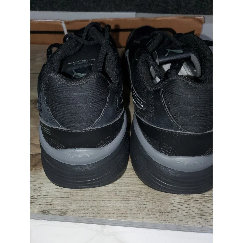 Puma RsMetric Core Lace Up Mens Black Sneakers Casual Shoes 38716602 Sz 13